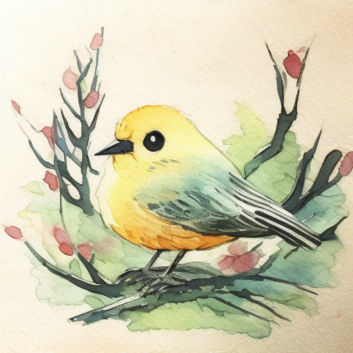 62501333-3631492503-bird, sparrow _lora_bird_0.8_Terra Cotta ,space,Ink  wash  painting,.png
